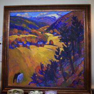 Leigh Gusterson, Jicarilla Autumn, Painting $3900