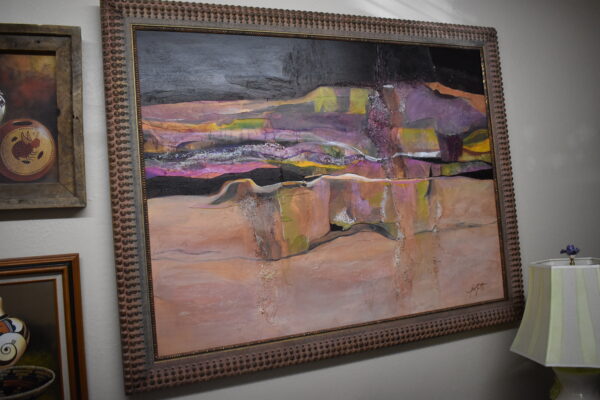 Sedona Artist Jans Sitts Original Painting 42x54 $1500