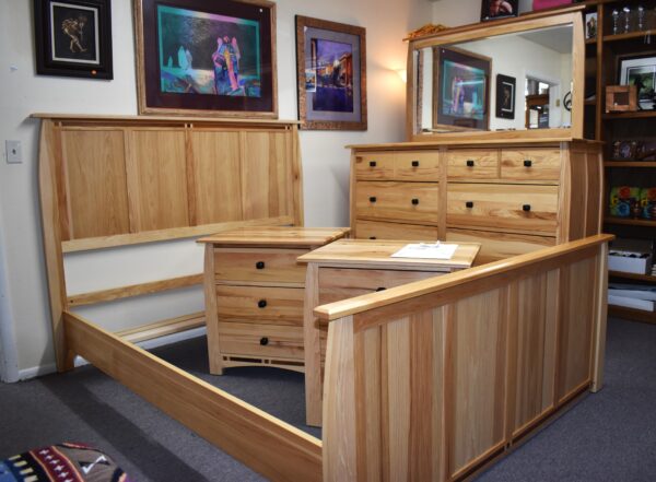 Hickory and Walnut  Queen Bedroom Set $3900