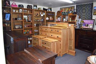 Hardwood furniture