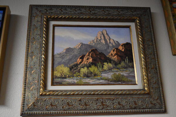 Susanne Nyberg ,Pinnacle Peak 20x23 $2250 Morning Light 14x16 $1250 Both $3000