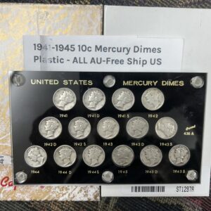 Mercury Dimes $220