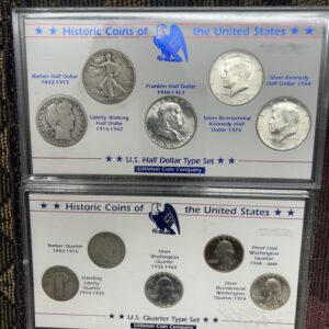 Historic Coins of the U S  Set $145