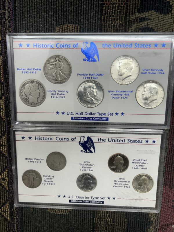 Historic Coins of the U S  Set $145