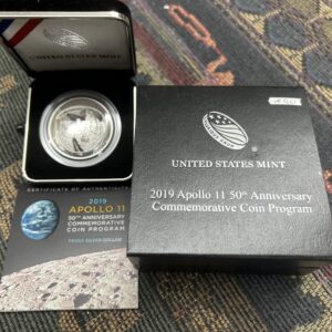 2019 Apollo 11 Silver Coin $90