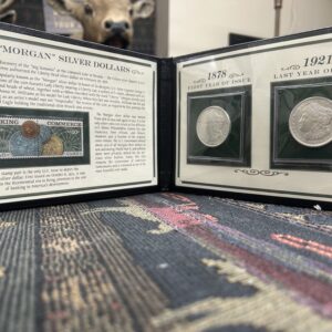 First and Last "Morgan" Silver Dollars $199