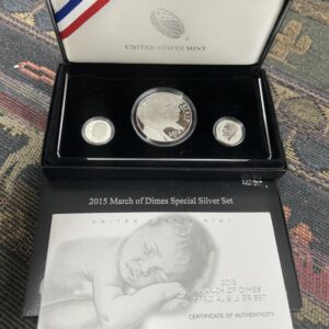 March of Dimes Special Silver Set $90