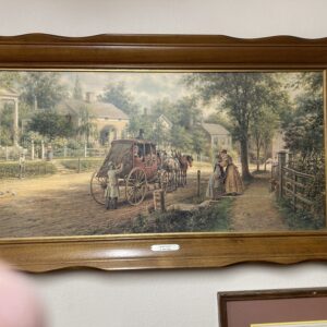 "Home Again" by E. L. Henry 45.5"X26" $195