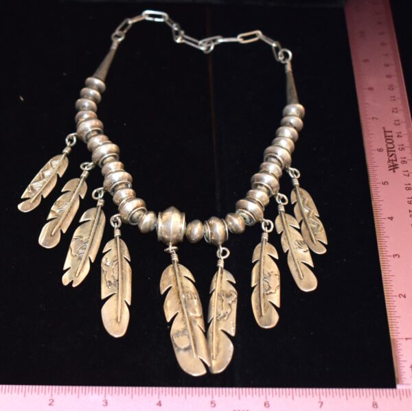 Handmade Feather Necklace $1950