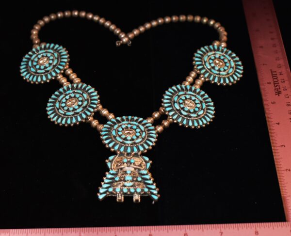 Zuni Cluster Necklace $1750